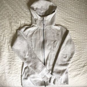 Lululemon Scuba Zip up Jacket Heather Grey 4